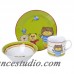 Zoomie Kids Edelson Traditional Porcelain Children's 3 Piece Dinnerware Set, Service for 1 ZMIE5318